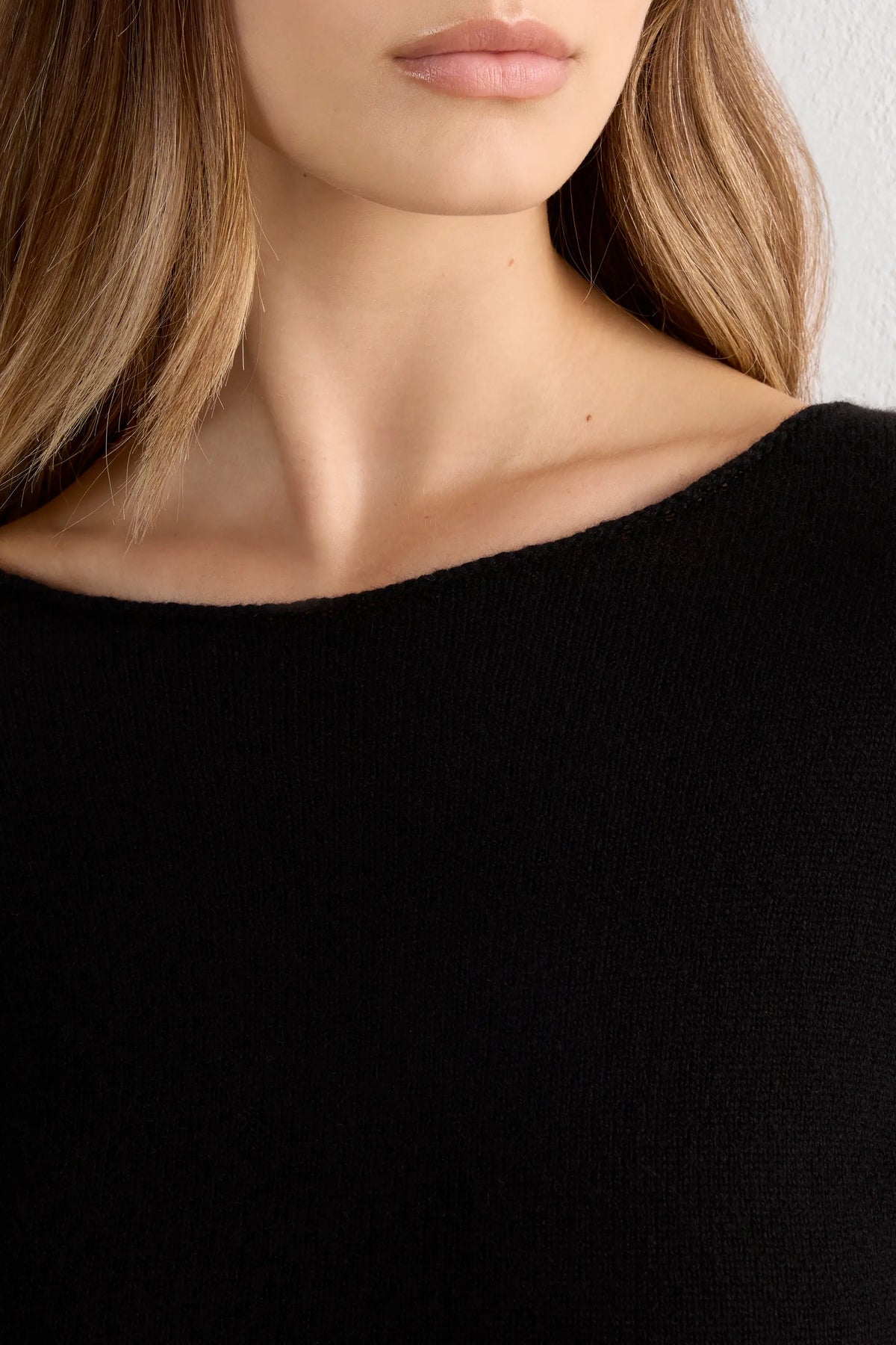 100% Cashmere Long Sleeve Top