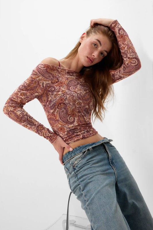 Elevate Your Day Long Sleeve Top in Ultralight with Cashmere